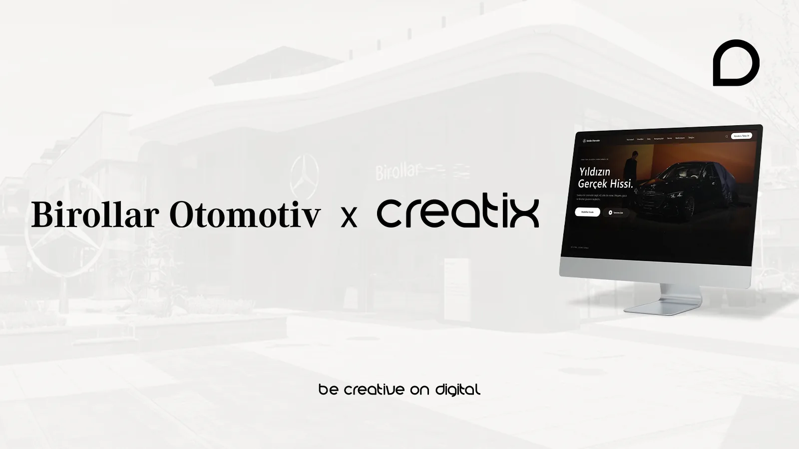 Birollar Otomotiv'in yeni web sitesi bir ekranda