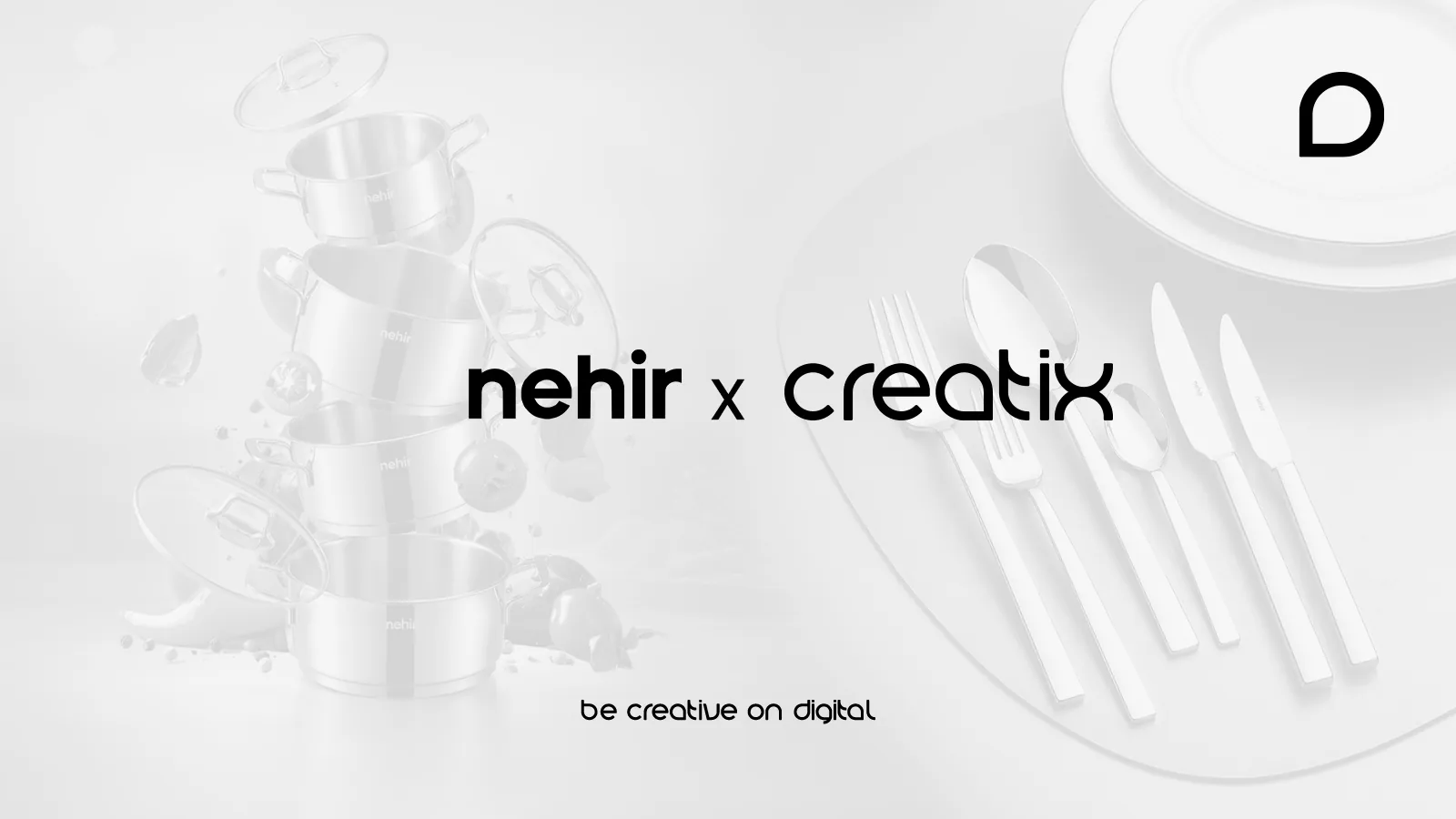 Nehir ve Creatix logoları