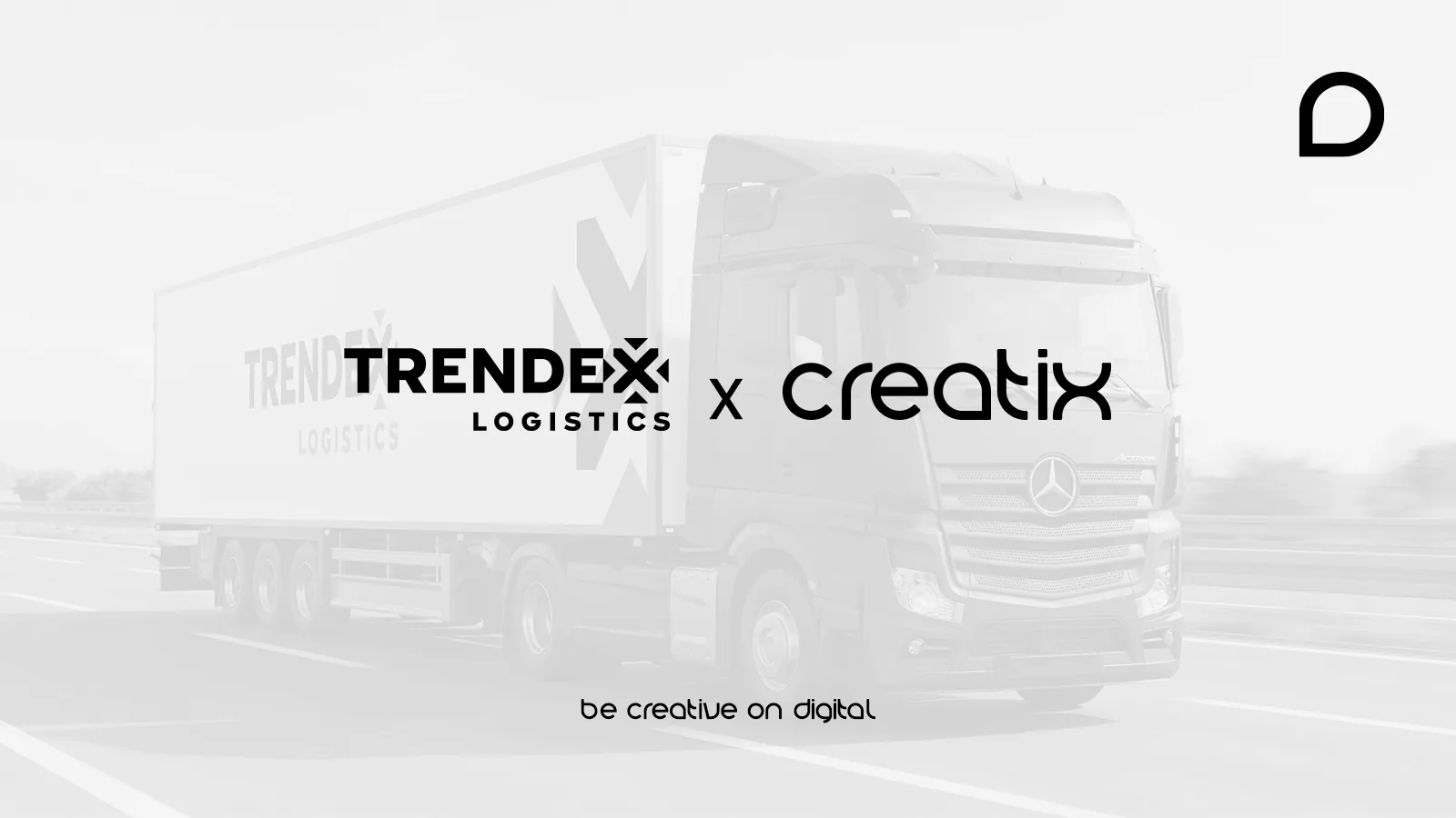 Trendex Logistics ve Creatix logoları